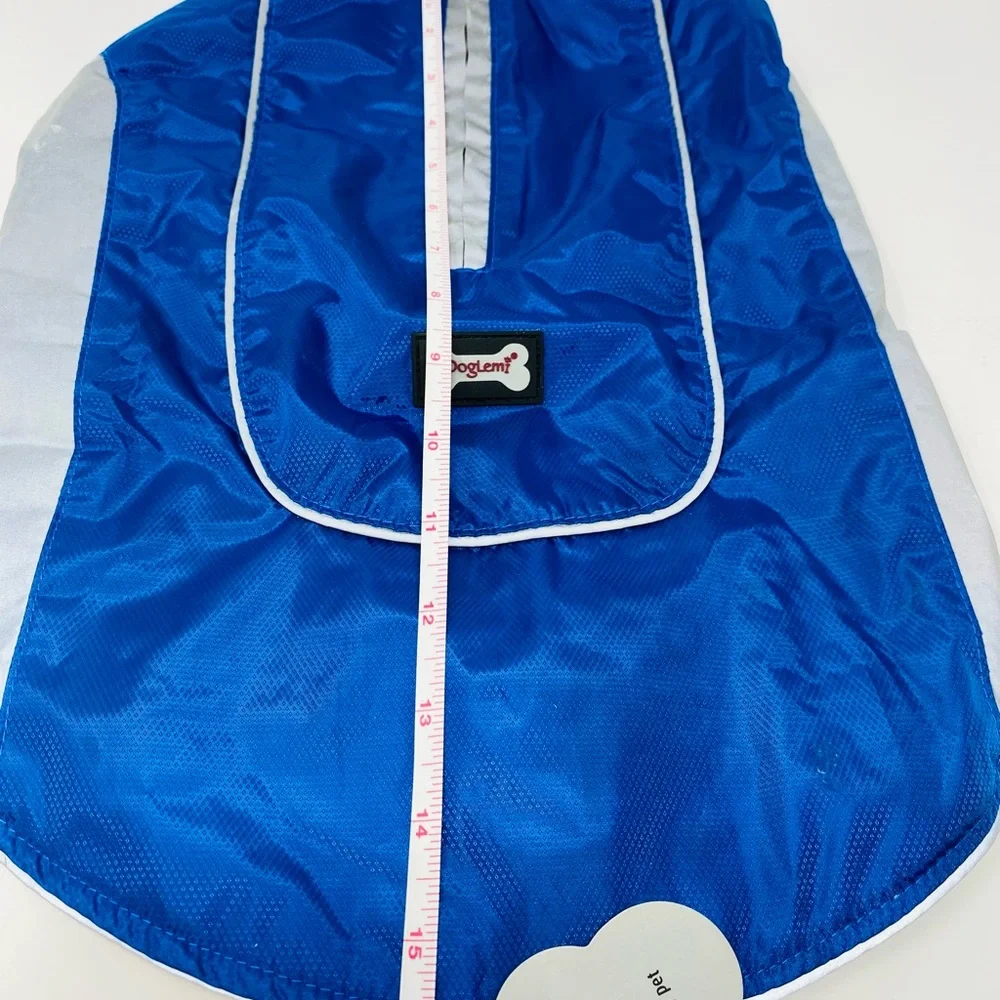 NWT Doglemi Fleece Lined Rainjacket Size Large